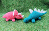 Reversible Dino Knitting Pattern