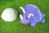 Reversible Dino Knitting Pattern