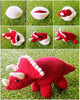 Reversible Dino Knitting Pattern